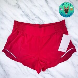 Lululemon Hotty‎ Hot HR Shorts 2.5" Lined Running Athletic Hot Pink Women's 14
